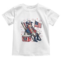 Proud American George Washington Patriotic Toddler T Shirt