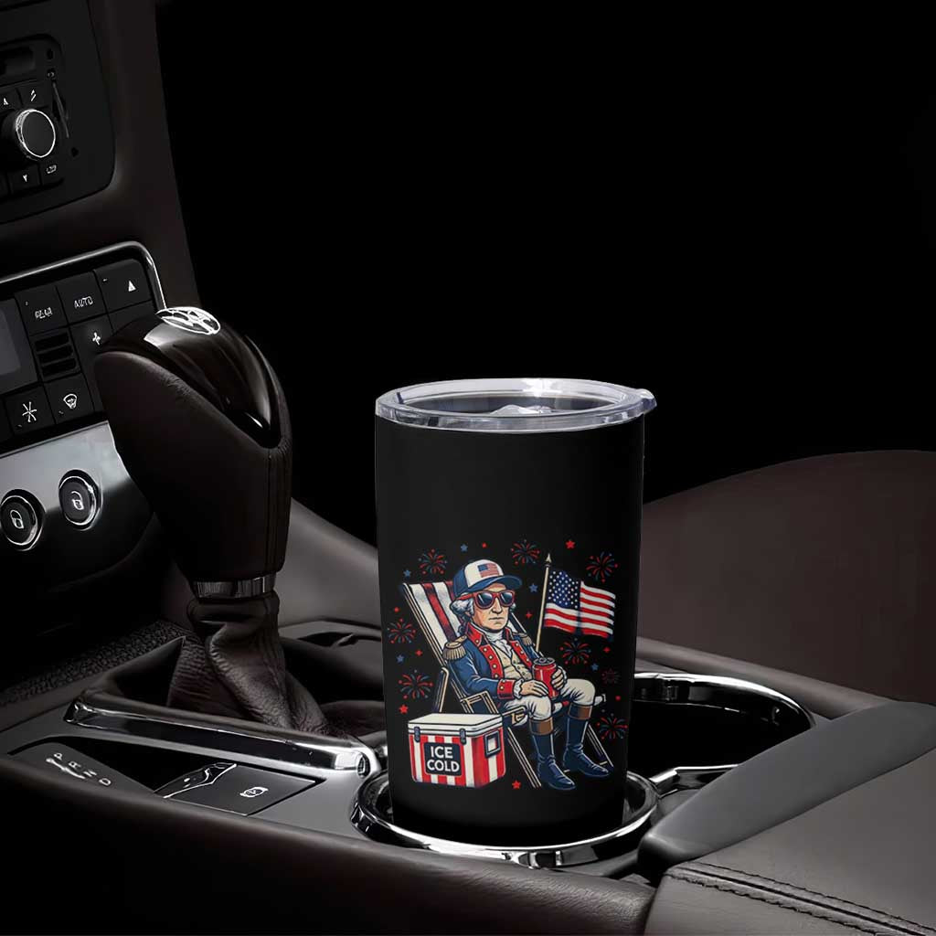 Proud American George Washington Patriotic Tumbler Cup