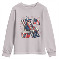 Proud American George Washington Patriotic Youth Sweatshirt