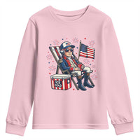 Proud American George Washington Patriotic Youth Sweatshirt