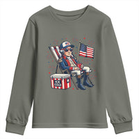 Proud American George Washington Patriotic Youth Sweatshirt