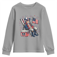 Proud American George Washington Patriotic Youth Sweatshirt