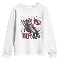 Proud American George Washington Patriotic Youth Sweatshirt