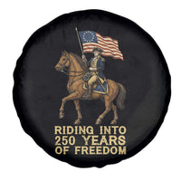 George Washington Spare Tire Cover Riding Into 250 Years Of Freedom