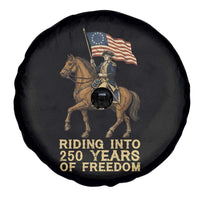 George Washington Spare Tire Cover Riding Into 250 Years Of Freedom
