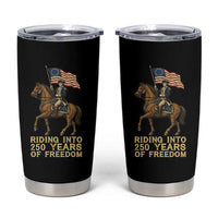 George Washington Tumbler Cup Riding Into 250 Years Of Freedom