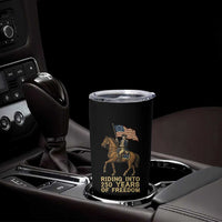George Washington Tumbler Cup Riding Into 250 Years Of Freedom
