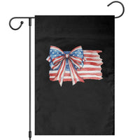 Patriotic American Flag Bow Garden Flag Gift For Women