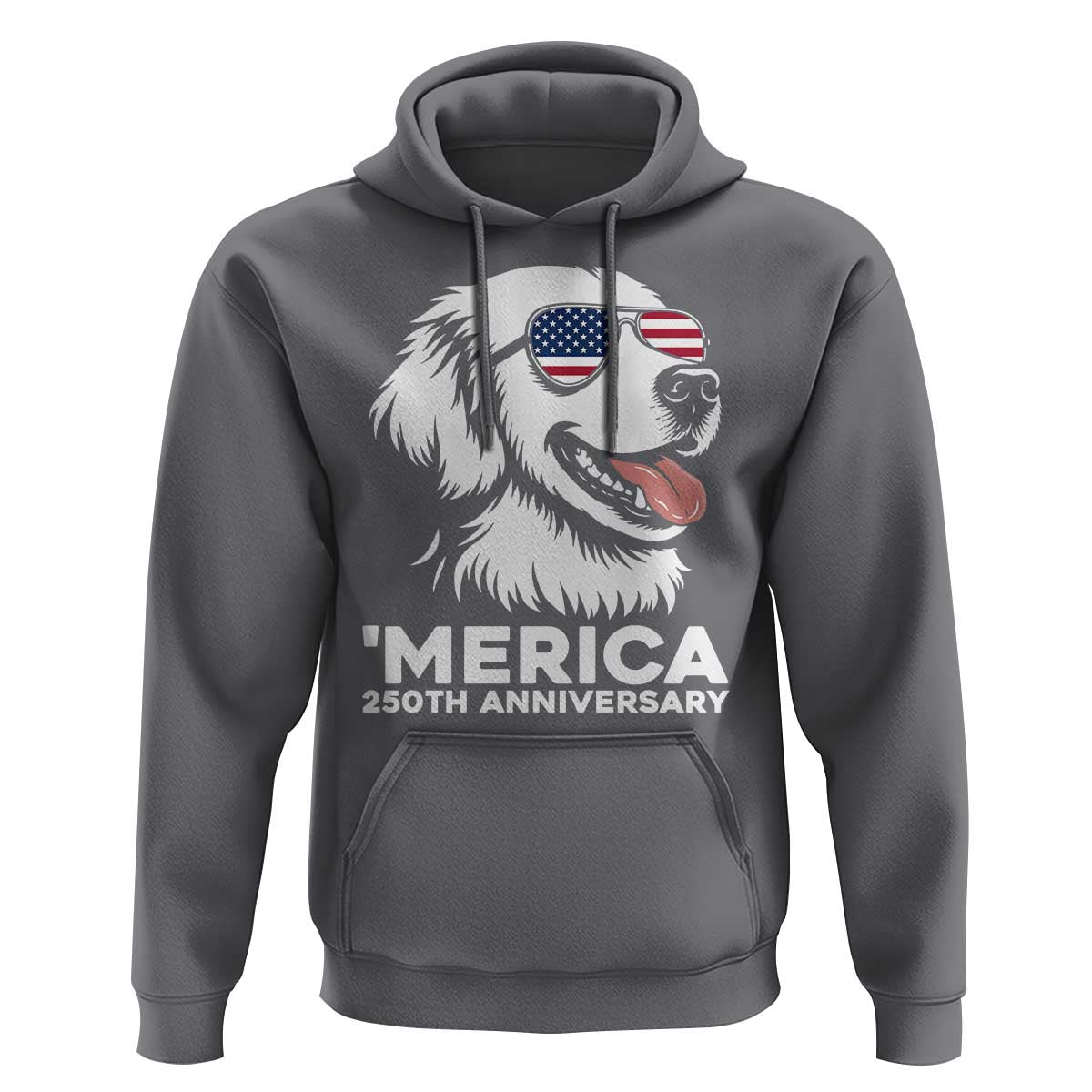 Merica Golden Retriever Lover Hoodie 250th Anniversary Gift