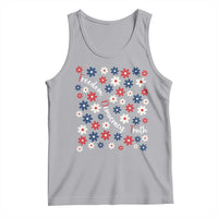 Freedom Democracy Truth Tank Top Patriotic Floral