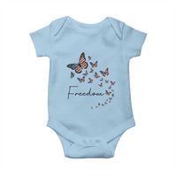 Butterfly Of Freedom American Pride Baby Onesie
