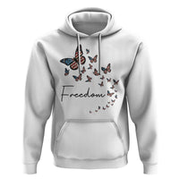 Butterfly Of Freedom American Pride Hoodie
