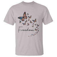 Butterfly Of Freedom American Pride T Shirt