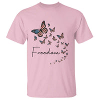 Butterfly Of Freedom American Pride T Shirt