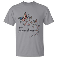 Butterfly Of Freedom American Pride T Shirt