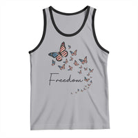Butterfly Of Freedom American Pride Tank Top