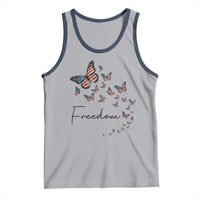 Butterfly Of Freedom American Pride Tank Top