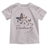 Butterfly Of Freedom American Pride Toddler T Shirt