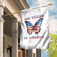 Patriotic Butterfly Garden Flag 250 Years Of Liberty