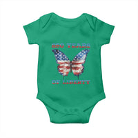 Patriotic Butterfly Baby Onesie 250 Years Of Liberty