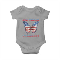Patriotic Butterfly Baby Onesie 250 Years Of Liberty