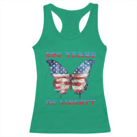 Patriotic Butterfly Racerback Tank Top 250 Years Of Liberty