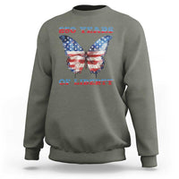 Patriotic Butterfly Sweatshirt 250 Years Of Liberty