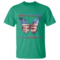 Patriotic Butterfly T Shirt 250 Years Of Liberty