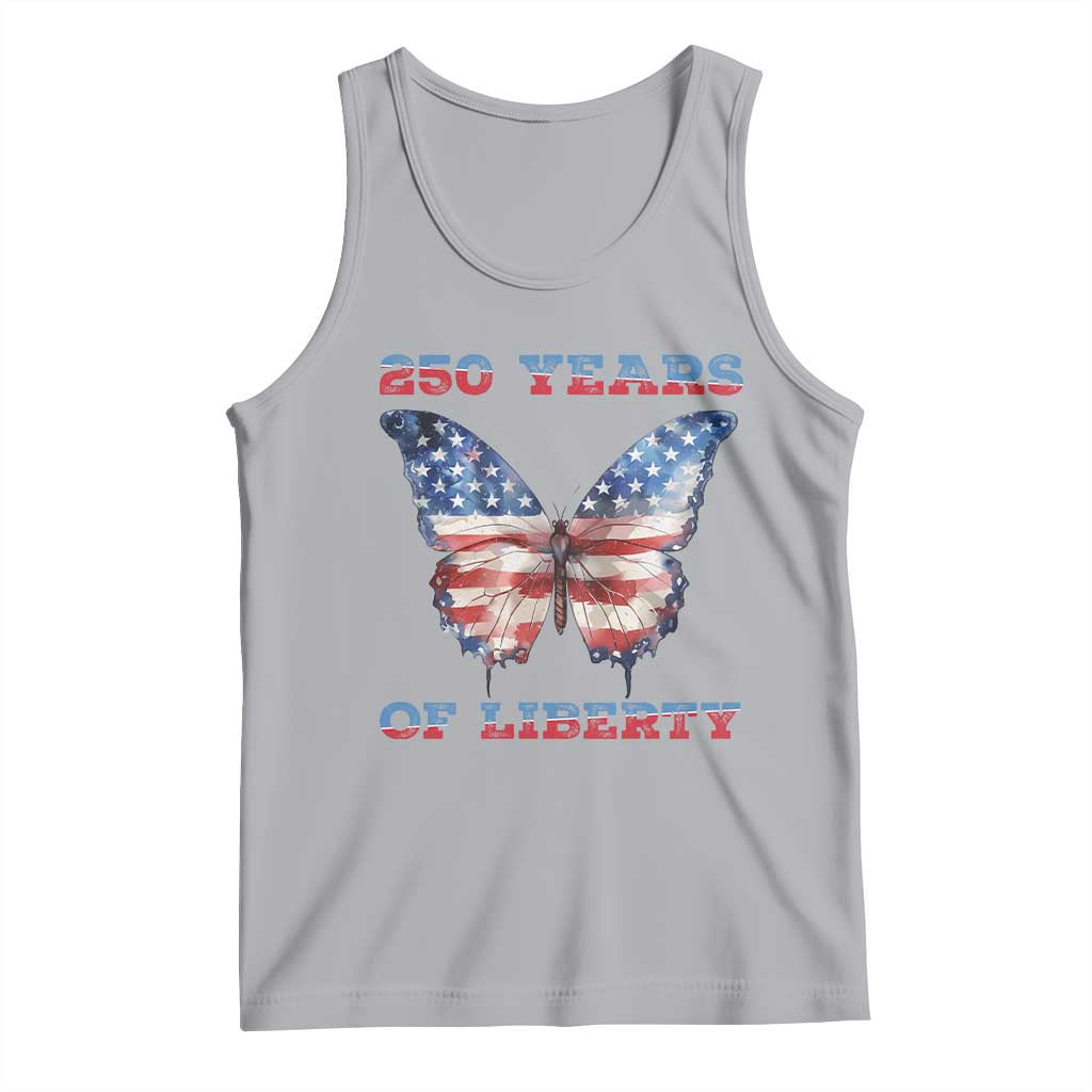 Patriotic Butterfly Tank Top 250 Years Of Liberty
