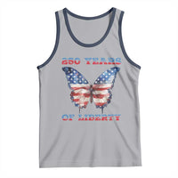 Patriotic Butterfly Tank Top 250 Years Of Liberty