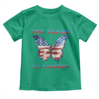 Patriotic Butterfly Toddler T Shirt 250 Years Of Liberty