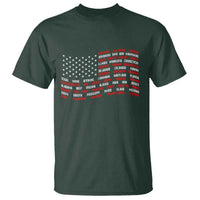 Vintage American Flag 50 States T Shirt Patriotic Gift