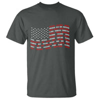 Vintage American Flag 50 States T Shirt Patriotic Gift