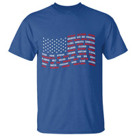 Vintage American Flag 50 States T Shirt Patriotic Gift