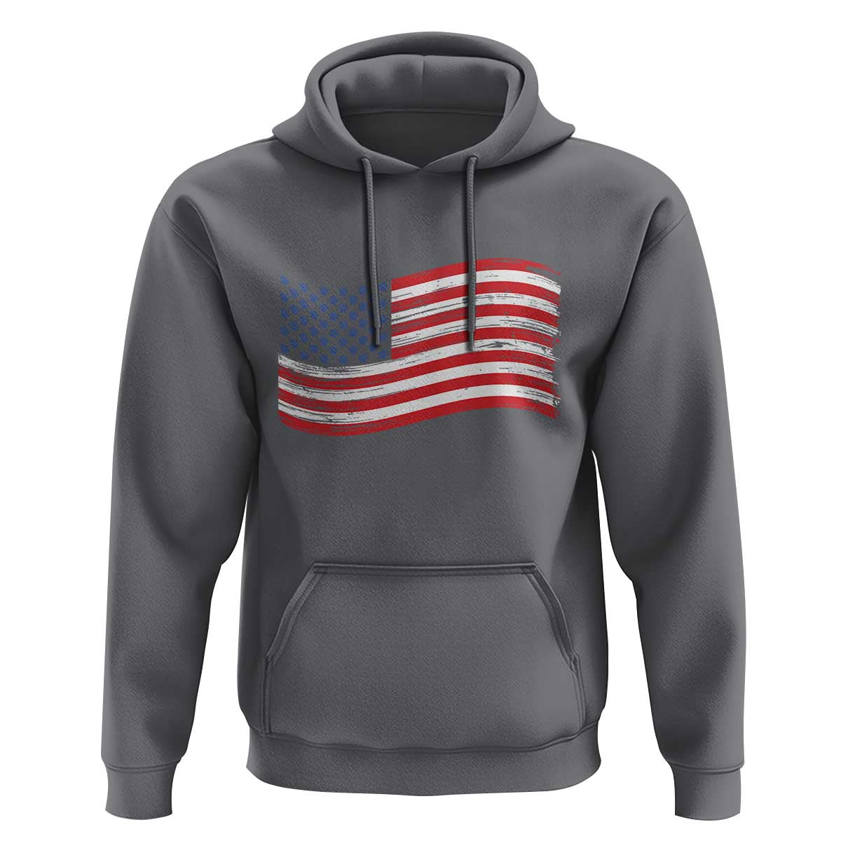 Vintage Patriotic American Flag Dog And Cat Paw Hoodie Gift For Pet Lover