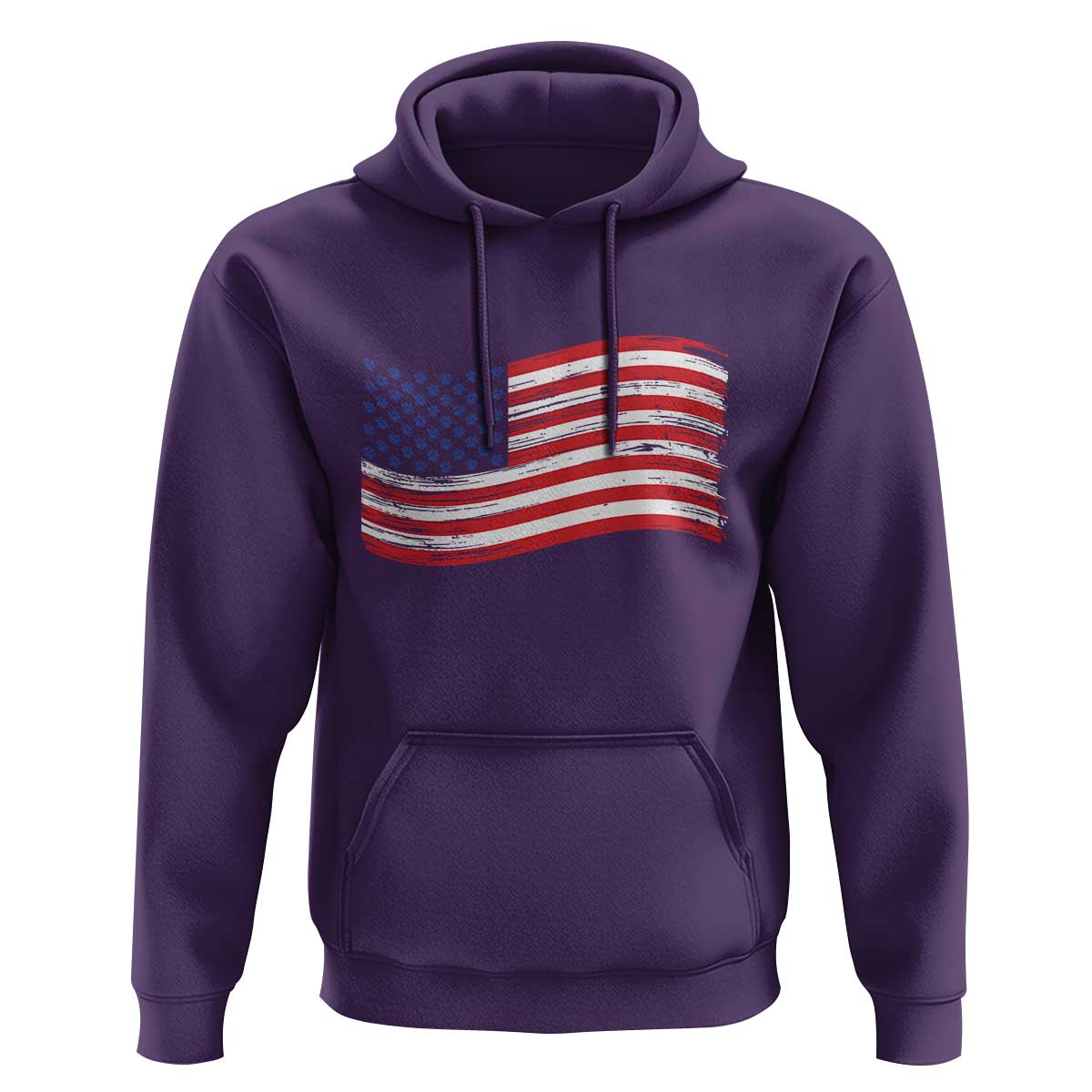 Vintage Patriotic American Flag Dog And Cat Paw Hoodie Gift For Pet Lover