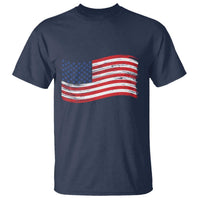 Vintage Patriotic American Flag Dog And Cat Paw T Shirt Gift For Pet Lover