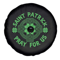 Saint Patrick Pray For Us Spare Tire Cover St Patricks Day Celtic Cross