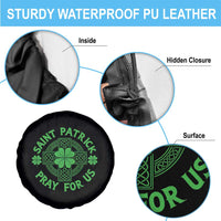 Saint Patrick Pray For Us Spare Tire Cover St Patricks Day Celtic Cross