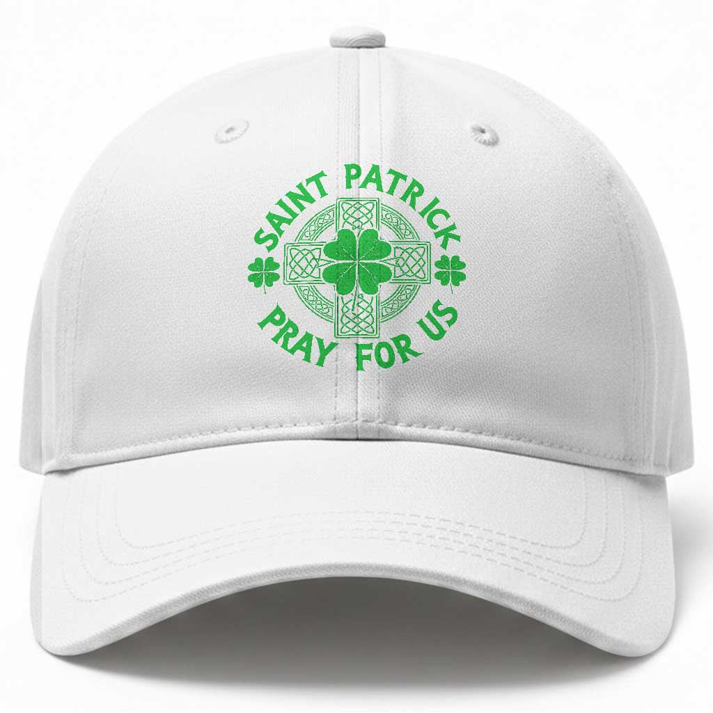 Saint Patrick Pray For Us Baseball Cap St Patricks Day Celtic Cross