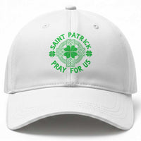 Saint Patrick Pray For Us Baseball Cap St Patricks Day Celtic Cross