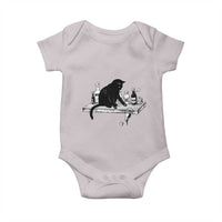 No Kings No Wars No Ice Cat Baby Onesie Political Humor Gift
