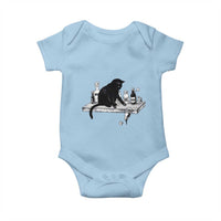 No Kings No Wars No Ice Cat Baby Onesie Political Humor Gift