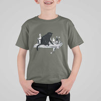 No Kings No Wars No Ice Cat T Shirt For Kid Political Humor Gift