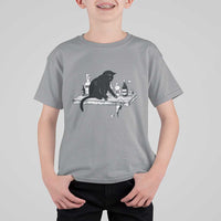 No Kings No Wars No Ice Cat T Shirt For Kid Political Humor Gift