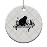 No Kings No Wars No Ice Cat Ceramic Ornament Political Humor Gift
