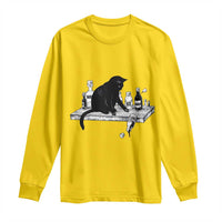 No Kings No Wars No Ice Cat Long Sleeve Shirt Political Humor Gift