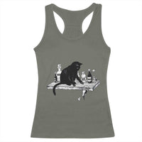 No Kings No Wars No Ice Cat Racerback Tank Top Political Humor Gift