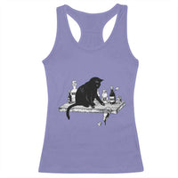 No Kings No Wars No Ice Cat Racerback Tank Top Political Humor Gift