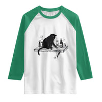 No Kings No Wars No Ice Cat Raglan Shirt Political Humor Gift